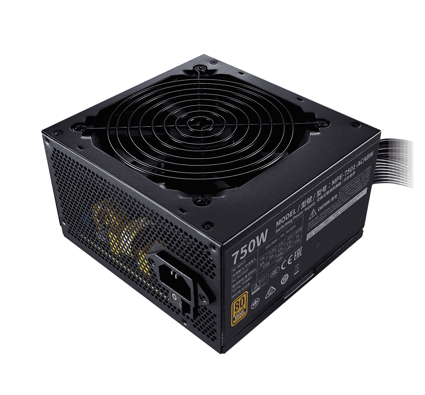CoolerMaster Bronze 750W Power Supply CoolerMaster Bronze 750W Power Supply